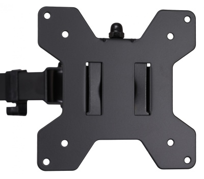 Кронштейн для мониторов ЖК Buro M042 черный 17"-27" макс.8кг настольный поворот и наклон