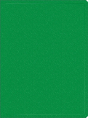 Папка с 30 прозр.вклад. Silwerhof SE-V30GRN A4 пластик 0.5мм зеленый