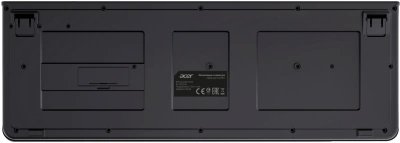Клавиатура + мышь Acer OCC401 клав:черный мышь:черный USB беспроводная Multimedia (ZL.ACCCC.016)