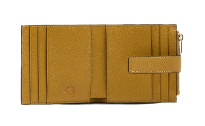 Чехол для кредитных карт Piquadro Patricia PP6843W140R/G горчичный натур.кожа