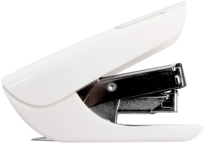 Степлер Kw-Trio 0556B-WHT Mini Air touch 24/6 26/6 (20листов) белый 50скоб пластик закрытый коробка