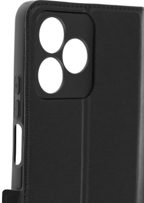 Чехол (флип-кейс) BoraSCO для Realme C51/C53/Note 50 Book Case черный (72246)