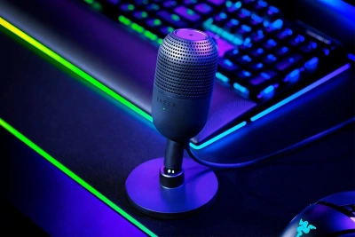 Микрофон проводной Razer Seiren V3 Mini черный