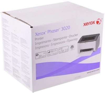 Принтер лазерный Xerox Phaser 3020v_bi A4 WiFi белый