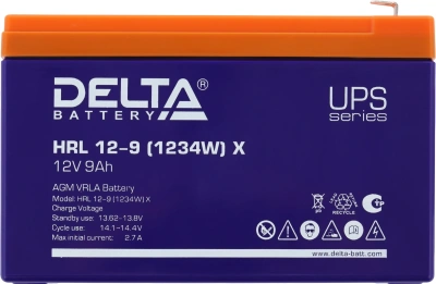 Батарея для ИБП Delta HRL 12-9 (1234W) X 12В 9Ач