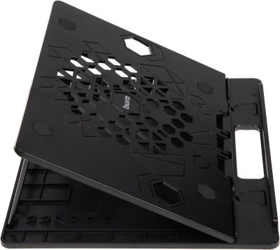 Подставка для ноутбука Buro BU-LS130 15.6" 280x250x15мм 520г металл/пластик черный