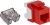 Модуль Lanmaster LAN-OK45U6/180N-RD Keystone RJ45 кат.6 крас. Модуль Lanmaster LAN-OK45U6/180N-RD Keystone RJ45 кат.6 крас.