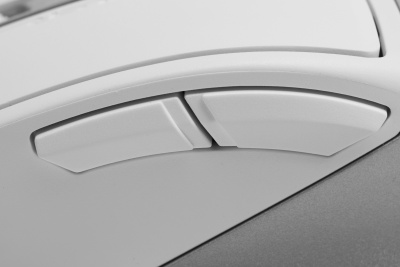 Мышь A4Tech Fstyler FM45S Air белый/серебристый оптическая 2400dpi silent USB 7but (FM45S AIR USB (SILVER WHITE))