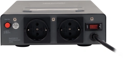 Стабилизатор напряжения Powercom WM-2000VA 1600Вт 2000ВА графитовый