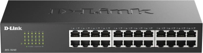 Коммутатор D-Link DES-1024D/H2A (L2) 24x100Мбит/с неуправляемый