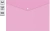 Конверт на кнопке Бюрократ Пастель -PKPAST/PINK A4 пластик 0.18мм розовый