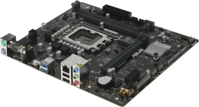 Материнская плата Asus PRIME H610M-R-SI Soc-1700 Intel H610 2xDDR5 mATX AC`97 8ch(7.1) GbLAN+VGA+HDMI+DP White Box