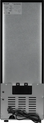 Винный шкаф Weissgauff WWCI-16 DB DualZone 1-нокамерн. черный глянц. (438723)