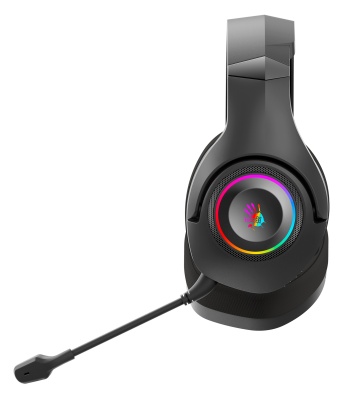 Наушники с микрофоном A4Tech Bloody GR270 черный 1.5м мониторные BT/Radio оголовье (GR270)