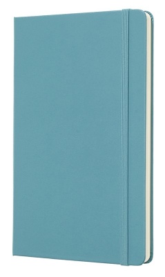 Блокнот Moleskine CLASSIC QP062B35 Large 130х210мм 240стр. нелинованный твердая обложка голубой