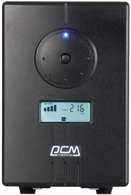 Источник бесперебойного питания Powercom Infinity INF-3000 1800Вт 3000ВА черный без батареи