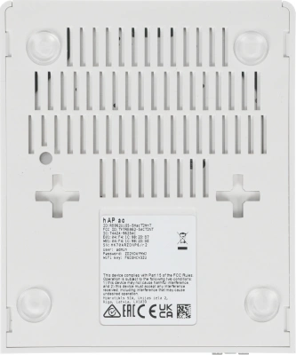 Роутер беспроводной MikroTik hAP ac (RB962UIGS-5HACT2HNT) AC1750 10/100/1000BASE-TX/SFP белый