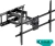 Кронштейн для телевизора Onkron M10 черный 42"-110" макс.100кг настенный поворотно-выдвижной и наклонный Кронштейн для телевизора Onkron M10 черный 42"-110" макс.100кг настенный поворотно-выдвижной и наклонный