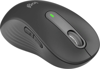 Мышь Logitech M650 Large графитовый оптическая 4000dpi silent беспров. BT/Radio USB 5but (910-006247)
