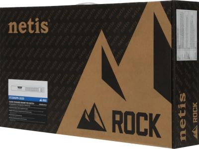 Коммутатор Netis ST228GPR-2G2S (L2) 26x1Гбит/с 2SFP 24PoE 375W настраиваемый
