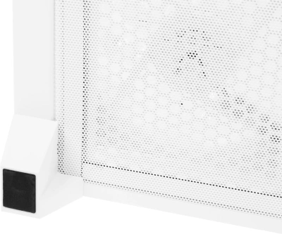 Корпус Formula Crystal Z9ML Floe белый без БП mATX 1xUSB3.0 1xUSB3.1 audio bott PSU