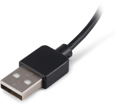 Переходник Buro HDMI (m)/DisplayPort (f) черный (BU-HDMI(M)-DP(F))