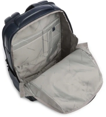 Рюкзак Piquadro Russel CA6766W137/BLU синий натур.кожа