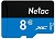 Флеш карта microSDHC 8GB Netac NT02P500STN-008G-S P500