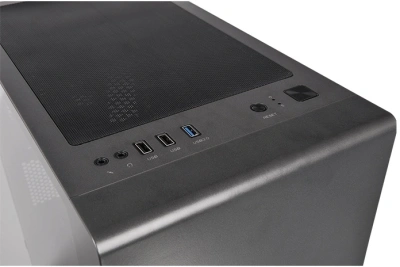 Корпус Thermaltake S100 TG черный без БП mATX 5x120mm 4x140mm 1x200mm 1xUSB3.0 1xUSB3.1 audio bott PSU