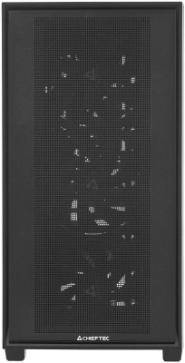 Корпус Chieftec Night Hunter черный без БП E-ATX 11x120mm 3x140mm 1xUSB3.1 audio bott PSU