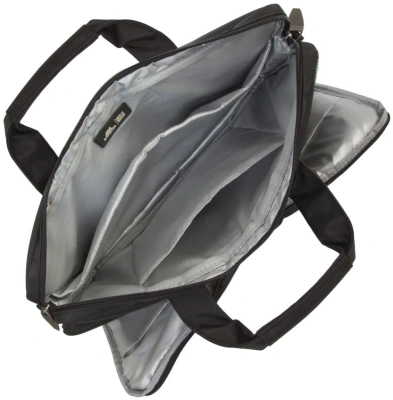 Сумка для ноутбука 16" Riva 8530 черный полиэстер (8530 BLACK)