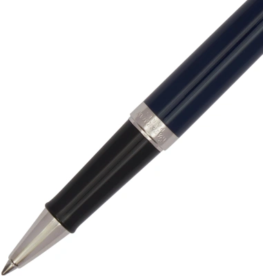 Ручка роллер Waterman Hemisphere L`Essence du Bleu (2166469) LaqBlue CT F черн. черн. подар.кор.
