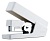 Степлер Deli ENS081WHITE Nusign 24/6 26/6 (25листов) белый 100скоб коробка