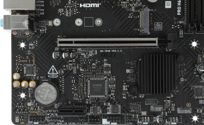 Материнская плата MSI PRO H610M-E DDR4 Soc-1700 Intel H610 2xDDR4 mATX AC`97 8ch(7.1) GbLAN+VGA+HDMI
