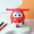 Точилка для карандашей механическая Deli EH517 Super Wings 1 отверстие пластик красный коробка