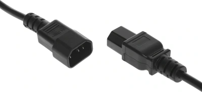 Шнур питания Lanmaster LAN-PP13/14-10-BK C13-С14 проводник.:3x0.75мм2 10м 220В 10А черный