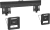 Кронштейн для телевизора Hyundai SL-X3 черный 32"-65" макс.75кг настенный фиксированный