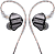 Гарнитура внутриканальные Fiio JD1 1.2м черный проводные в ушной раковине (80003491)