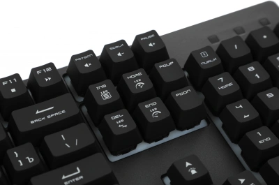 Клавиатура MSI GK30 RU черный USB Multimedia for gamer LED (подставка для запястий) (S11-04RU236-CLA) кабель 1.8м