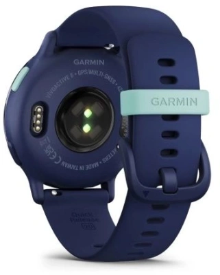 Смарт-часы Garmin Vivoactive 5 30.4мм 1.2" AMOLED корп.синий рем.синий разм.брасл.:125-190мм (010-02862-12)