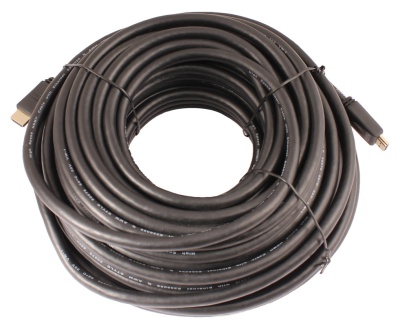 Кабель аудио-видео WH-111 HDMI (m)/HDMI (m) 25м. позолоч.конт. черный (10319)