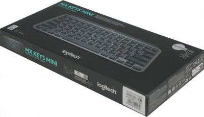 Клавиатура Logitech MX Keys Mini темно-серый USB беспроводная BT/Radio LED (920-010501)