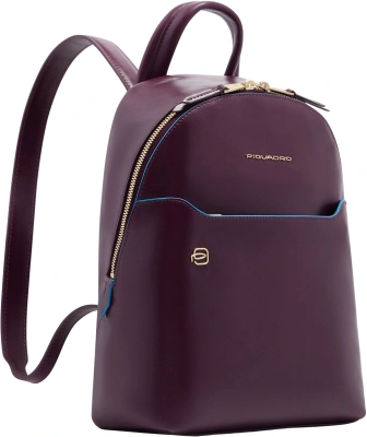 Рюкзак женский Piquadro Blue Square CA6677B2/BO фиолетовый натур.кожа