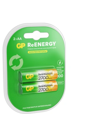 Аккумулятор GP 270AAHCRGY-2CRCB2 AA NiMH 2650mAh (2шт)