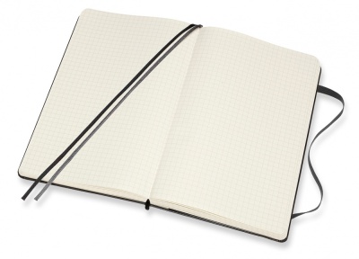 Блокнот Moleskine CLASSIC EXPENDED QP061EXP Large 130х210мм 400стр. клетка твердая обложка черный