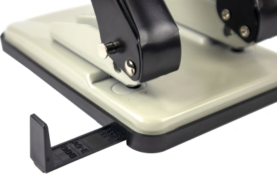 Дырокол Kw-Trio Stylish Heavy Duty 09760 макс.:40лист. металл ассорти отв.:2 с линейкой