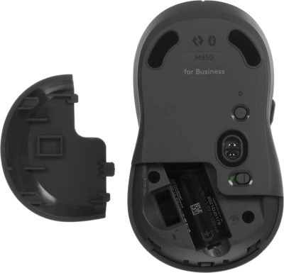 Клавиатура + мышь Logitech MK650 клав:графитовый мышь:черный/серый USB беспроводная Bluetooth/Радио (920-011013)