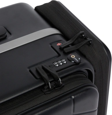 Чемодан Piquadro PQ LIGHT BV7295PQL/NO 46x43x26см 42л. 3.67кг. поликарбонат черный матов.