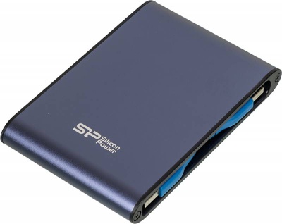 Жесткий диск Silicon Power USB3.0 2TB SP020TBPHDA80S3B A80 Armor 2.5" синий