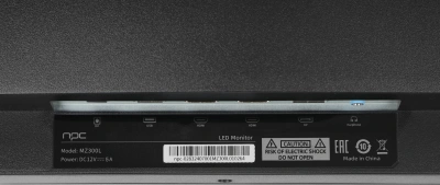 Монитор NPC 29" MZ300L черный IPS LED 21:9 (Ultrawide) HDMI M/M матовая HAS 1000:1 250cd 178гр/178гр 2560x1080 180Hz G-Sync FreeSync DP Ultra WQHD 5.2кг